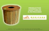 Productos adaptables a patrocinio Mobipark