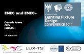 Dr Gareth Jones of LUX-TSI presenting on ENEC+ for LED Lighting at Lighting Fixture Design Conference June 2014