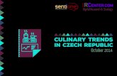 Digital Culinary Trends in Czech Republic 2014