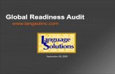 Language Solutions Global Communications Readiness Audit