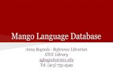 Final version mango language database presentation