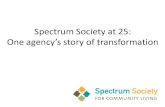 Spectrum at 25: One agency's story of transformation