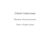 11 10 Client Interview