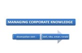 Managing  Corporate  Knowledge