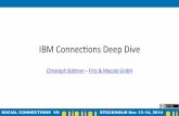 Social Connections VII - IBM Connections Deep Dive