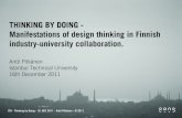THINKING BY DOING - Istanbul Technical University