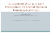 B. Rüschoff: WEB 2.0: New Perspectives for Digital Media in Language Learning?
