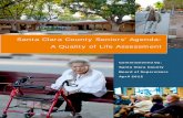 Santa Clara County Seniors' Agenda: A Quality of Life Assessment
