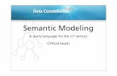 Semantic Modeling - A Query Language for the 21st century