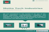 Motto tech-industries