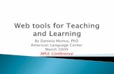 Web Tools For Teaching And Learning
