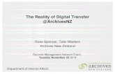 The Reality of Digital Transfer @ArchivesNZ