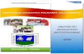 PROYECTO EDUCATIVO INSTITUCIONAL DE LA INSTITUCION EDUCATIVA POLICARPA SALAVARRIETA DE NATAGAIMA TOLIMA