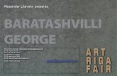 ART RIGA FAIR 2014 participants. Alexander Litevsky presents BARATASHVILLI (Georgia)
