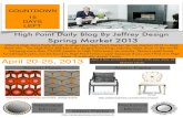 15 COUNTDOWN DAYS LEFT - High point market daily blog 4/5/13