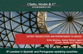 PATENT PROSECUTION AND ENFORCEMENT IN MEXICO