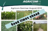 Agricom training   august 2010