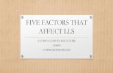 Five factors that affect lls