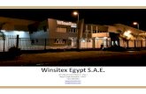 Winsitex Egypt SAE - Corporate Profile