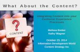 What About The Content? - Melissa Breker