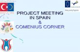 Our Comenius Corner - Spain Meeting