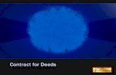 Contract for deeds