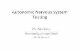 Autonomic Nervous System (SSR) Testing