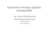 Sympathetic Skin Response (SSR) Testing