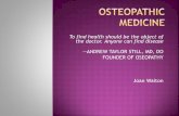 Presentation1 Osteopathic Medicine-CAM