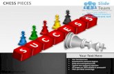 How to make create chess pieces powerpoint presentation slides and ppt templates graphics clipart