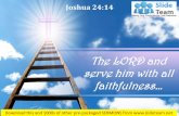 0514 joshua 2414 the lord and serve him power point church sermon