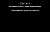 Community building lessons from Ansible