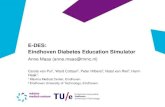 Games for Health - Anne Maas - E-DES: the Eindhoven Diabetes Education Simulator