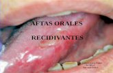 (2013-04-18) Aftas orales recidivantes (ppt)