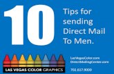 Direct Mail Tips for Marketing to Men