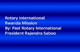 Rwanda Mission- Rajendra Saboo