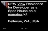 View House On Non View Lot