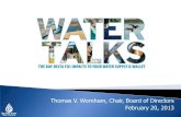 Water Talks: A Bay-Delta Fix: Impacts to Your Water Supply and Wallet Overview