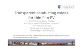 Transparent Conducting Oxides for Thin Film PV