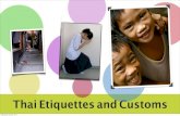Thai Etiquette and Customs pdf