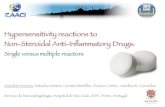 Hypersensitivity reactions to nonsteroidal anti-inflammatory drugs
