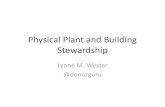 Physical Plant and Building Stewardship