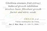 Effects of fruit extract on growth inhibition