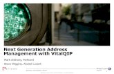 Next Generation Address Management with VitalQIP - Alcatel-Lucent and Perficient