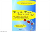 Simple Steps to Let-Go Yoga Pictorial