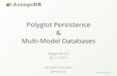 Polyglot Persistence & Multi Model-Databases at JMaghreb3.0