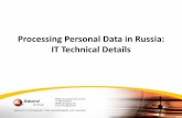 Personal Data Processing in Russia