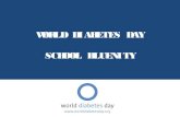 World diabetes day school bluenity awareness preso