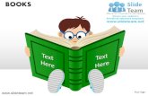 Books powerpoint ppt templates.