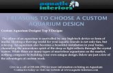 3 Reasons To Choose A Custom Aquarium Design